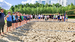  В спортивном городке на Комсомольском озере прошел традиционный фестиваль пляжного волейбола «Золотые пески Самотлора» 